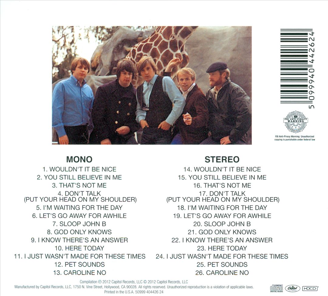 Pet Sounds cover art