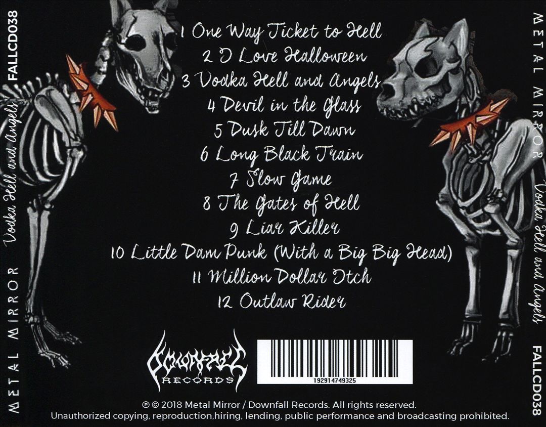 Vodka Hell and Angels cover art