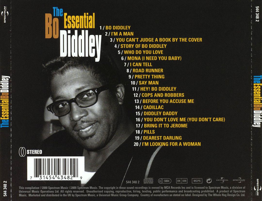 Essential Bo Diddley cover art