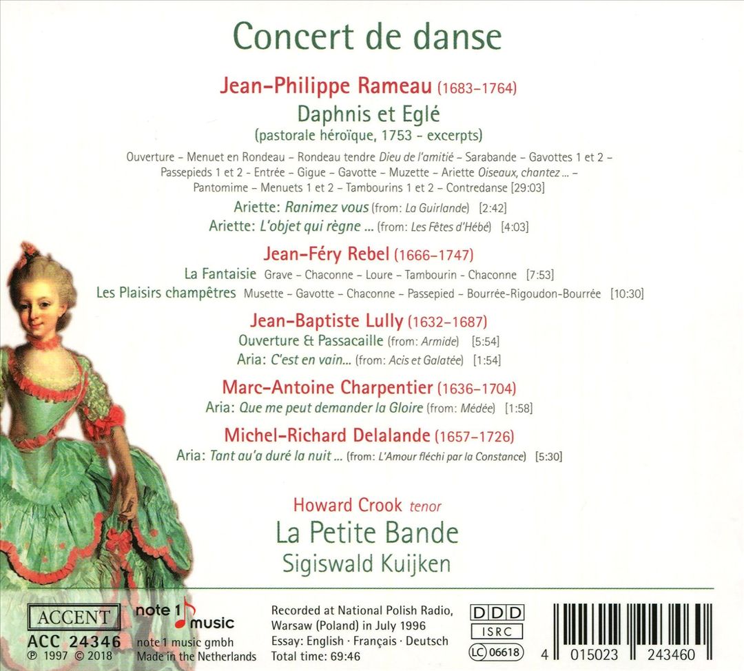 Concert de Danse cover art