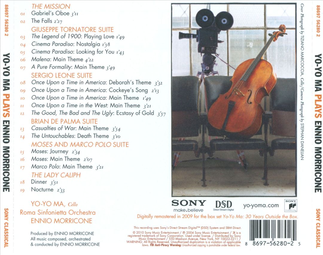 Plays Ennio Morricone cover art