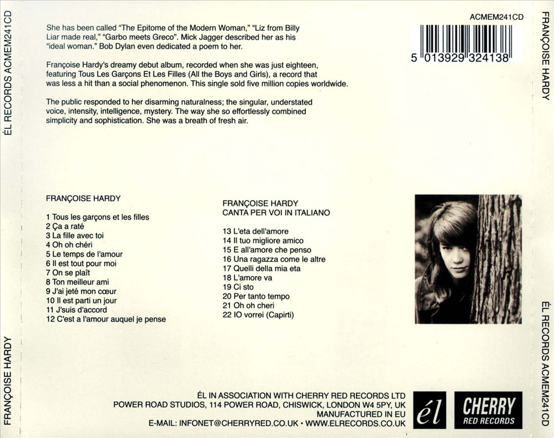 Françoise Hardy cover art
