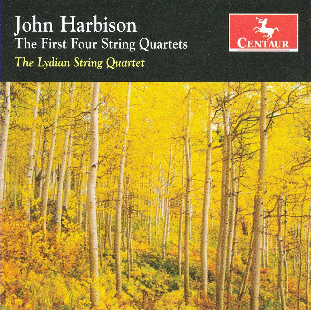 John Harbison: The First Four String Quartets cover art