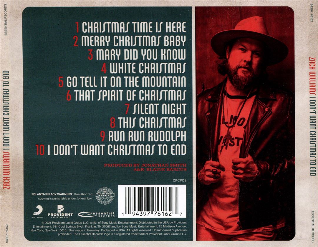 I Don't Want Christmas to End cover art