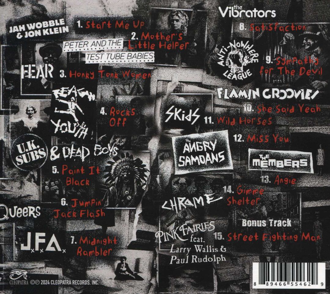 Punk Me Up - Tribute to Rolling Stones cover art