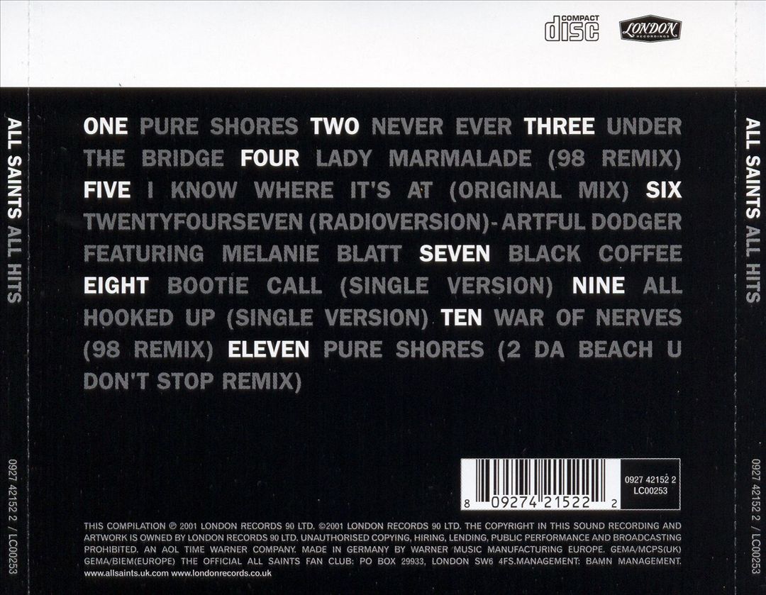 All Hits cover art