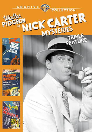 Nick Carter Mysteries Triple Feature cover art