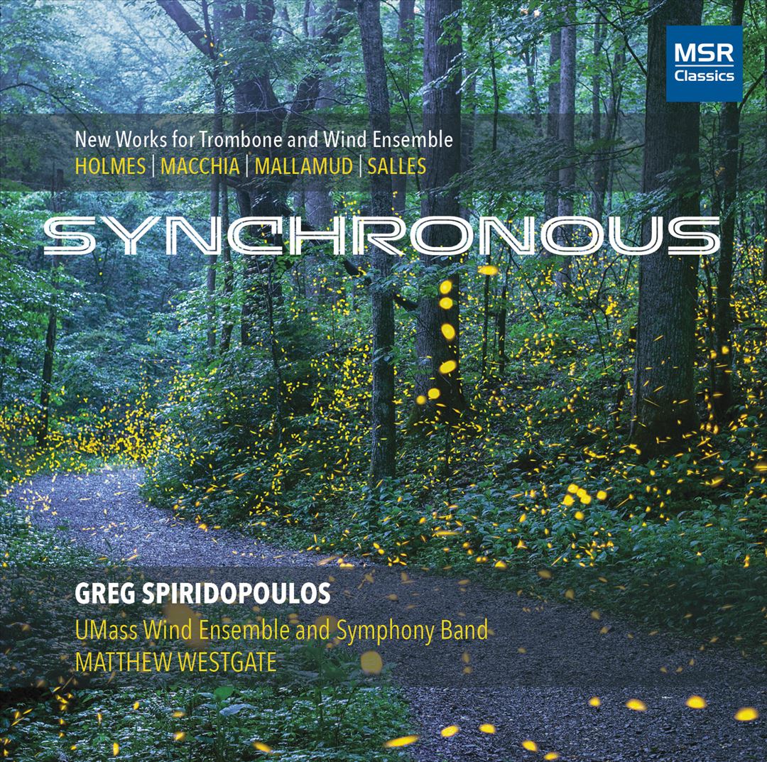 Synchronous: Works for Trombone and Wind Ensemble cover art