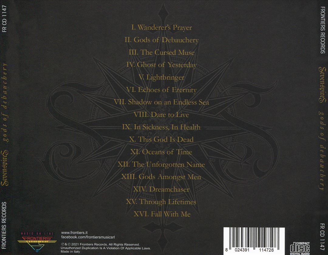 Gods of Debauchery cover art