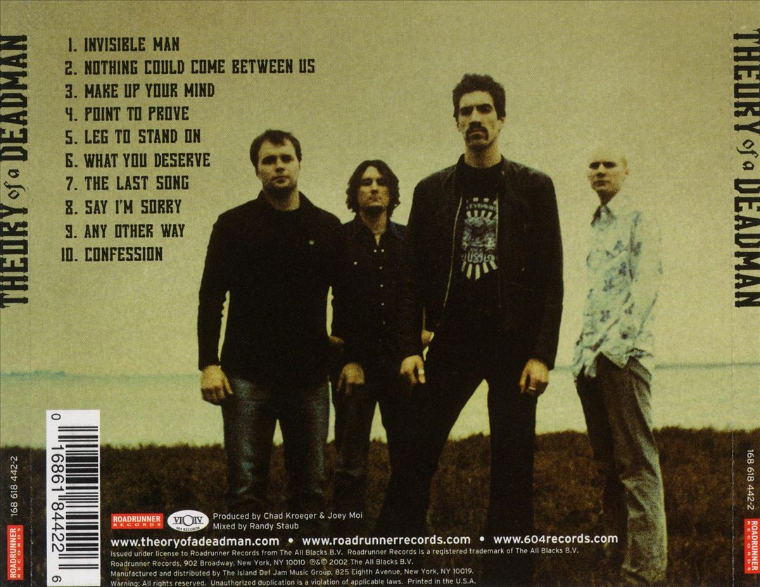Theory of a Deadman cover art