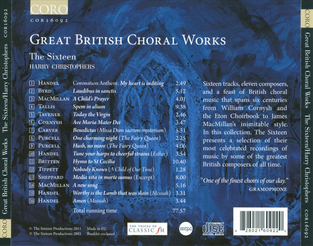 Great British Choral Works cover art