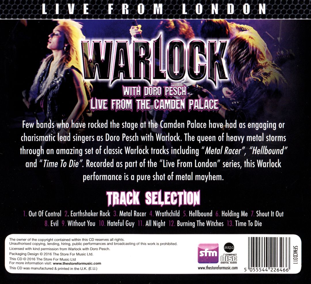 Live from London cover art