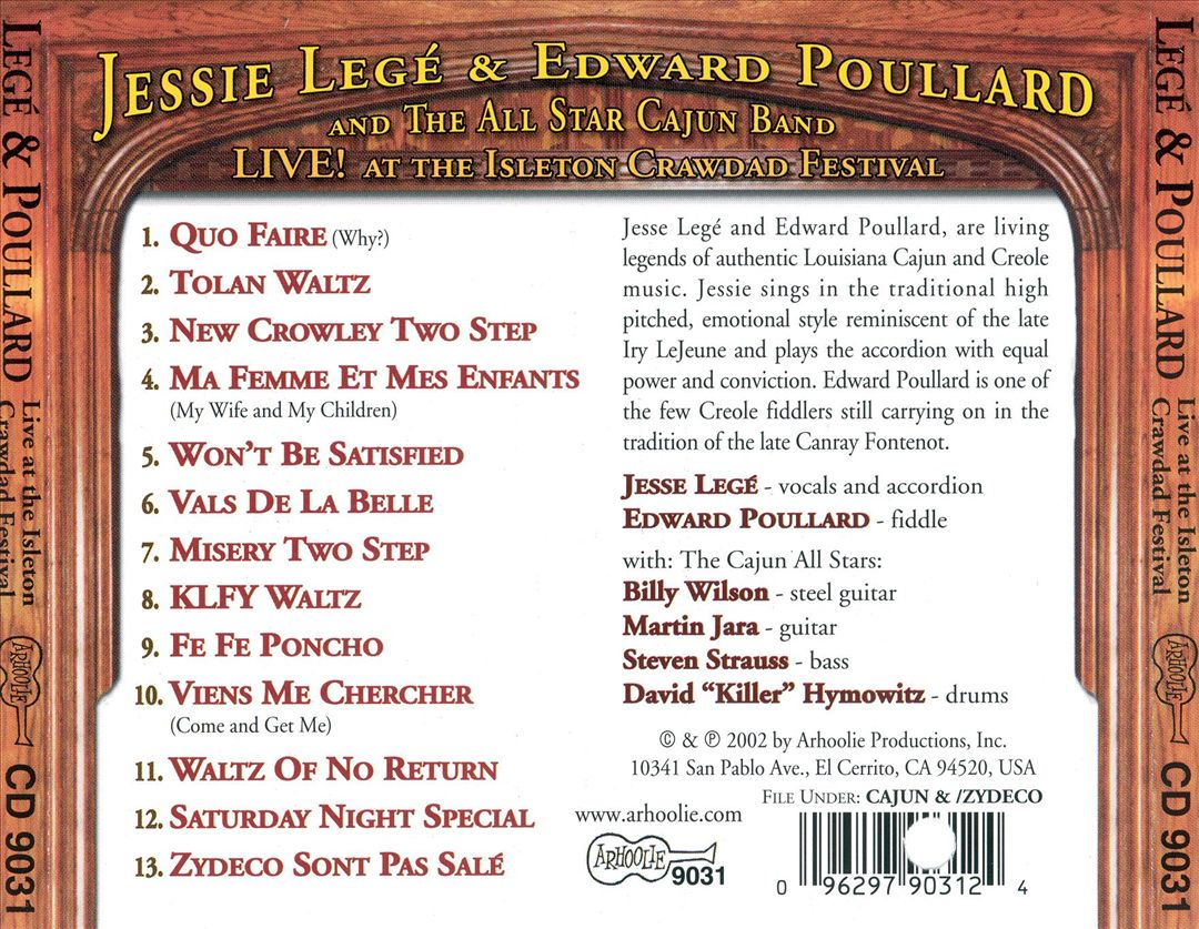 Live! At the Isleton Crawdad Festival cover art