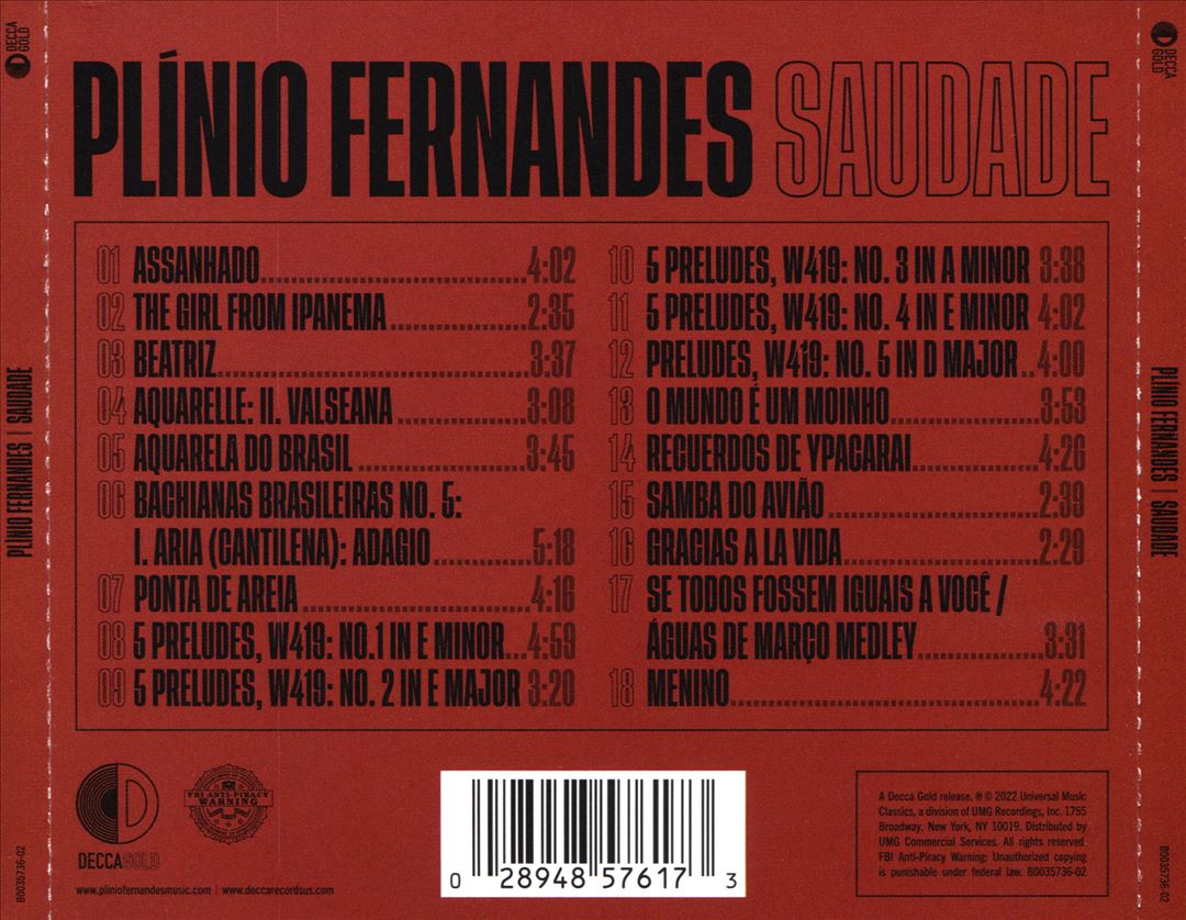 Saudade cover art