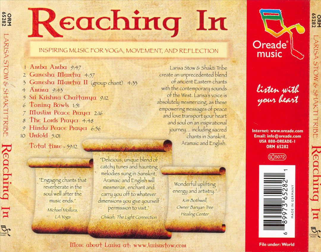 Reaching In cover art