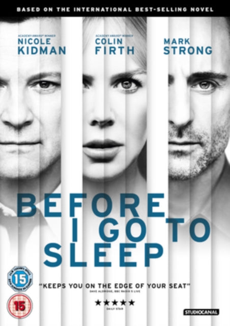 BEFORE I GO TO SLEEP cover art