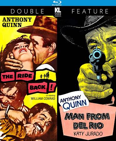 Man from del Rio/Ride Back: Anthony Quinn Western Double Feature cover art