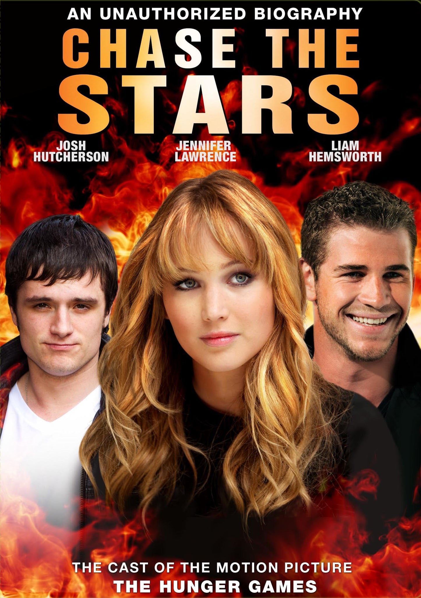 Chase the Stars: The Cast of The Hunger Games cover art