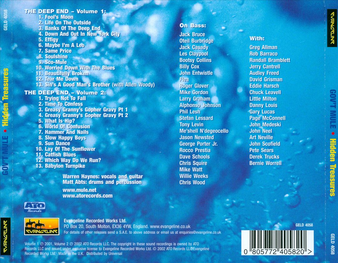 Deep End, Vols. 1 & 2 cover art