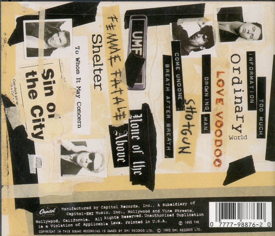 Duran Duran (The Wedding Album) cover art