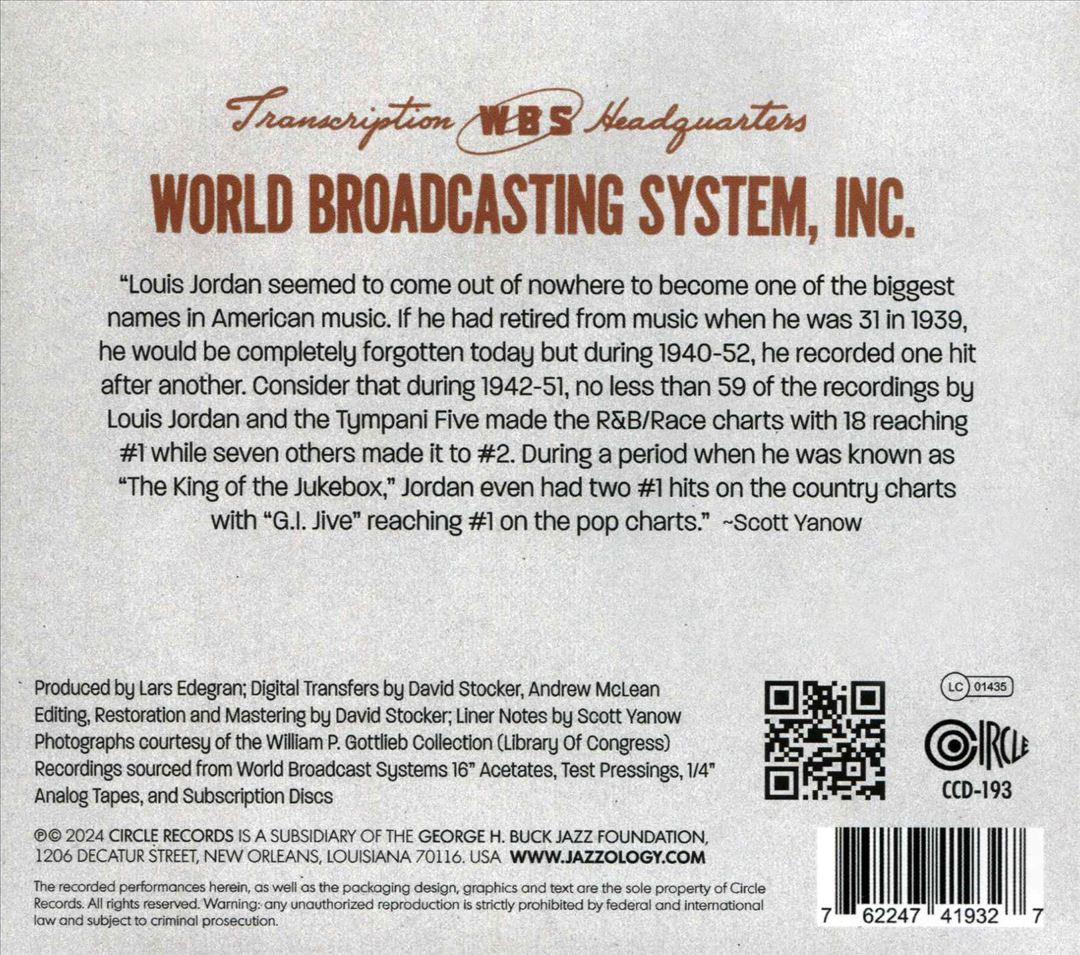 World Broadcast Recordings 1944/45 cover art
