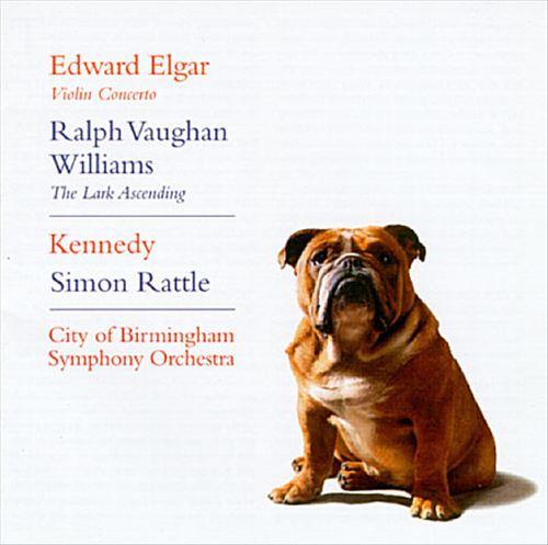 Edward Elgar: Violin Concerto; Ralph Vaughan Williams: The Lark Ascending cover art