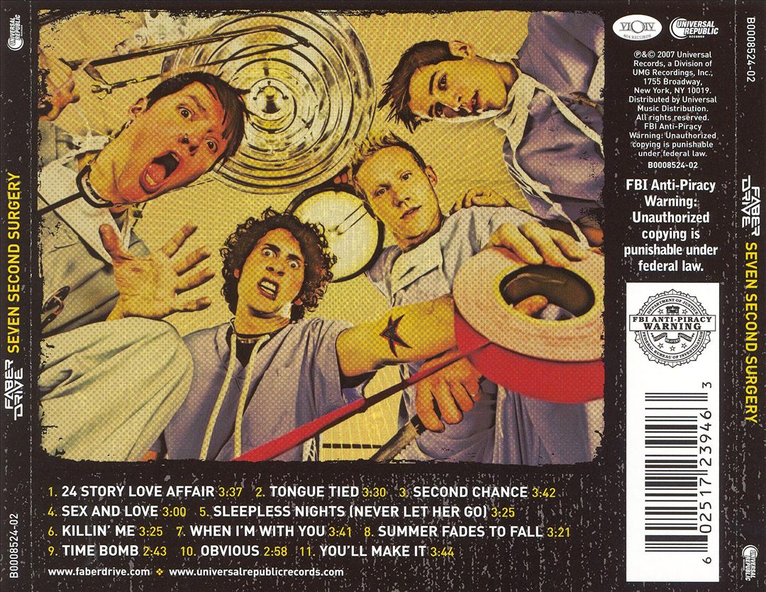 Seven Second Surgery cover art