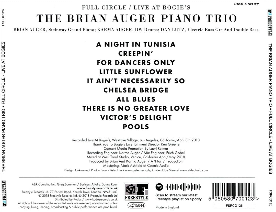 Full Circle: Live at Bogie's cover art
