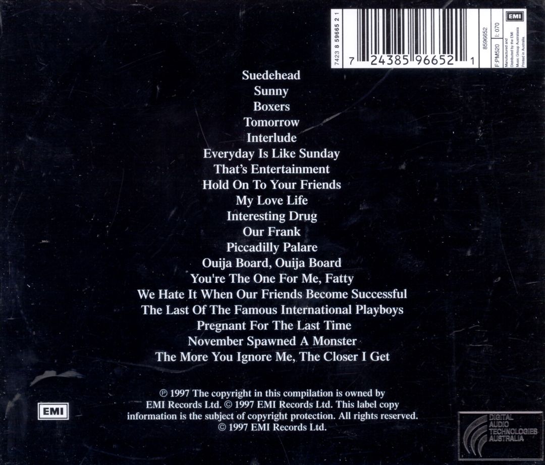 Suedehead (Best Of) cover art