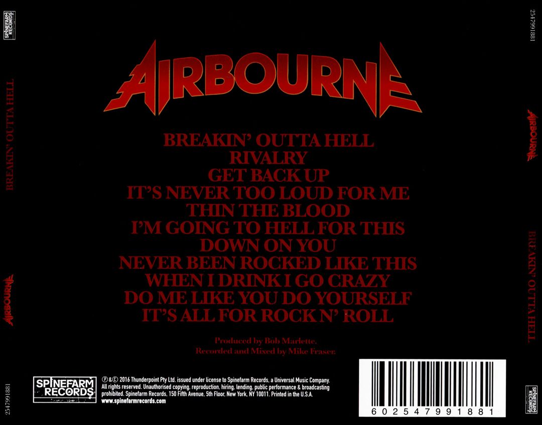 Breakin' Outta Hell cover art