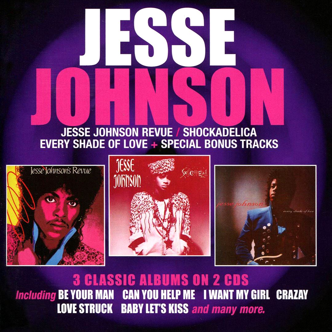 Jesse Johnson Revue/Shockadelia/Every Shade of Love cover art