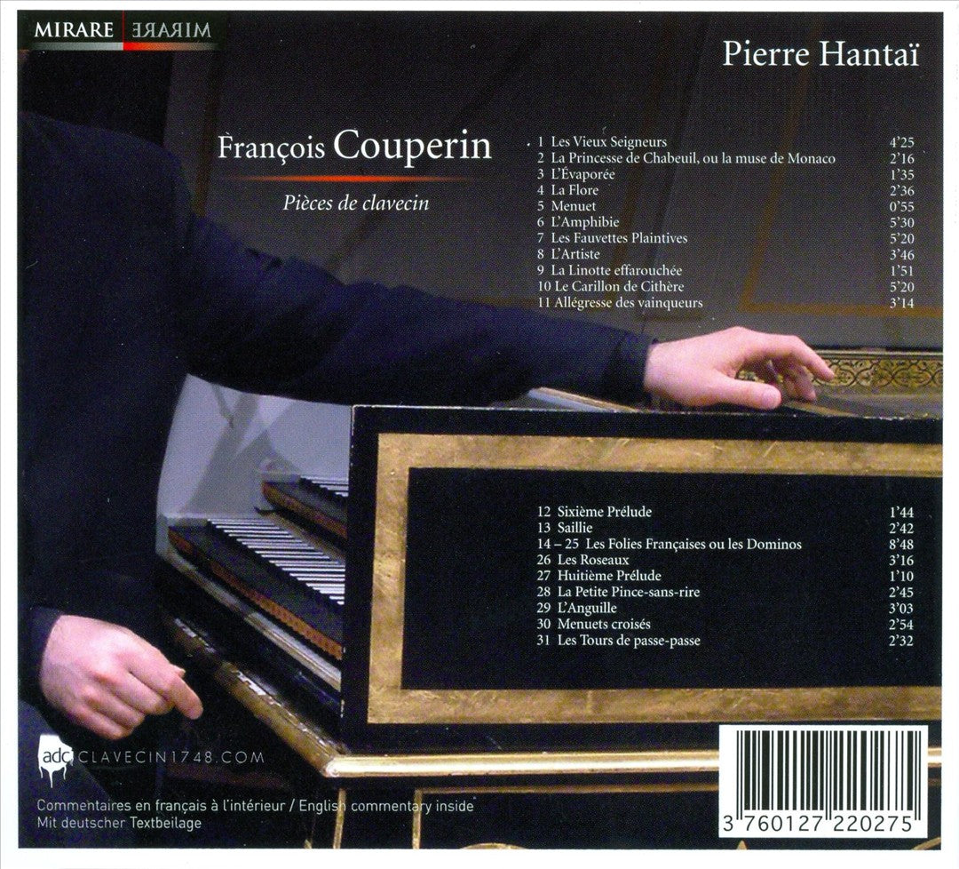 François Couperin: Pièces de clavecin cover art