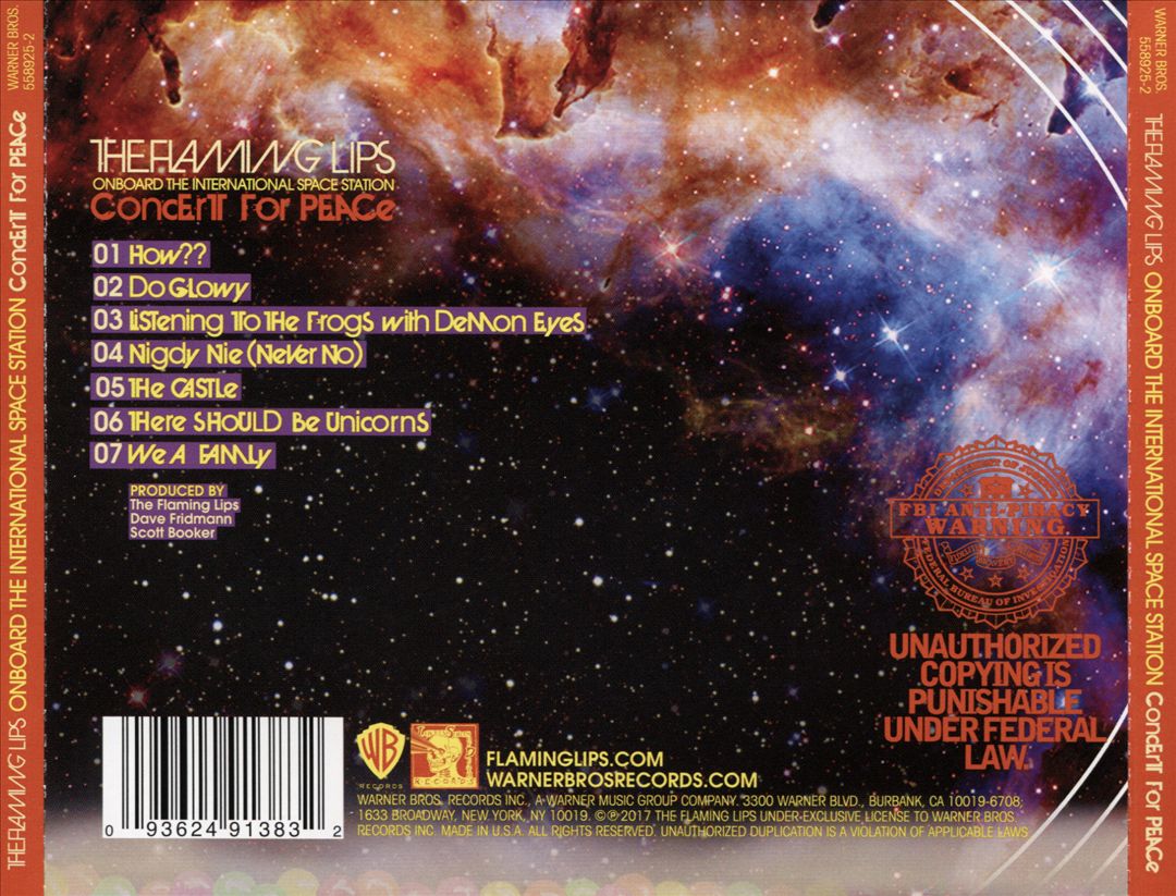 Onboard the International Space Station: Concert for Peace cover art