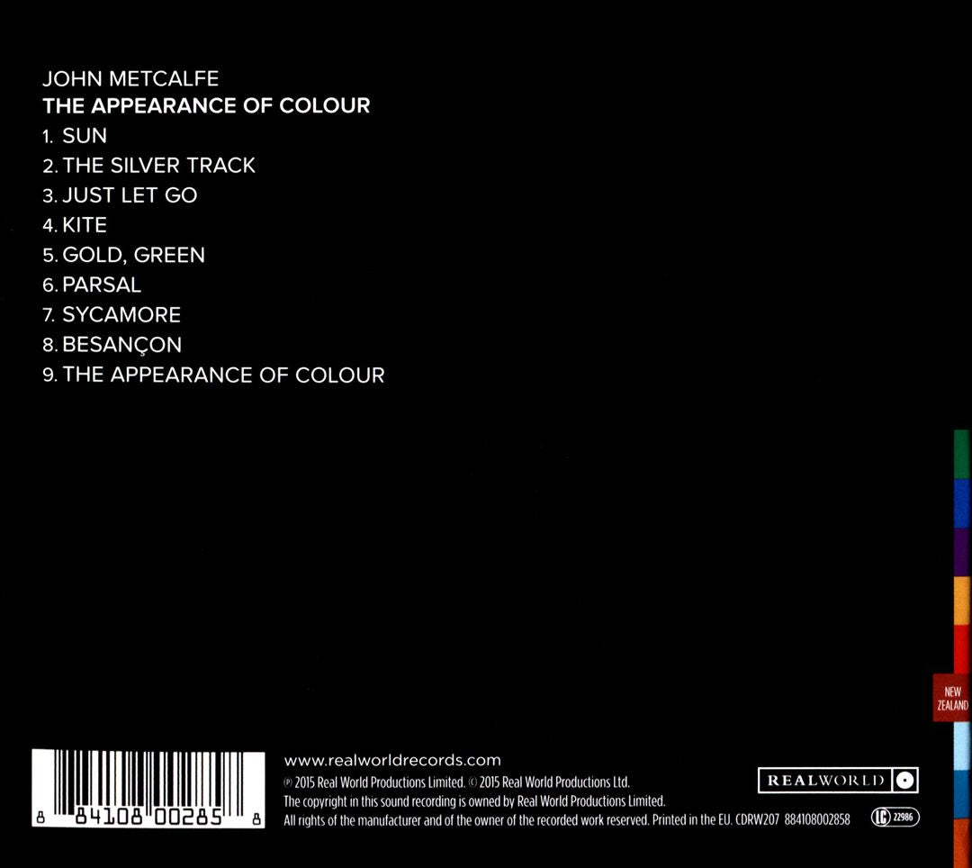 Appearance of Colour cover art