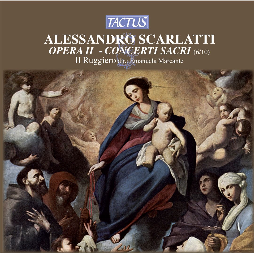 Alessandro Scarlatti: Concerto Sacri, Op. 2 cover art