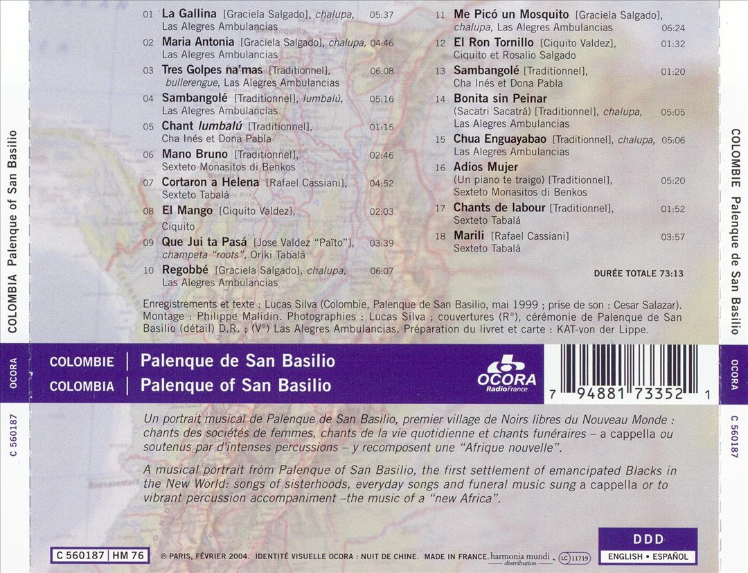 Palenque of San Basilio cover art