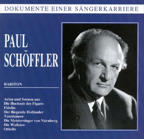 Dokument einer Sängerkarriere: Paul Schöffler cover art