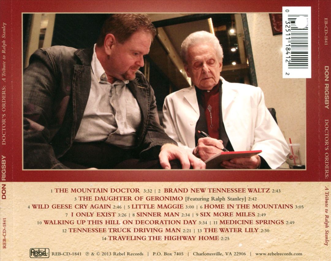 Doctor's Orders: A Tribute To Ralph Stanley cover art