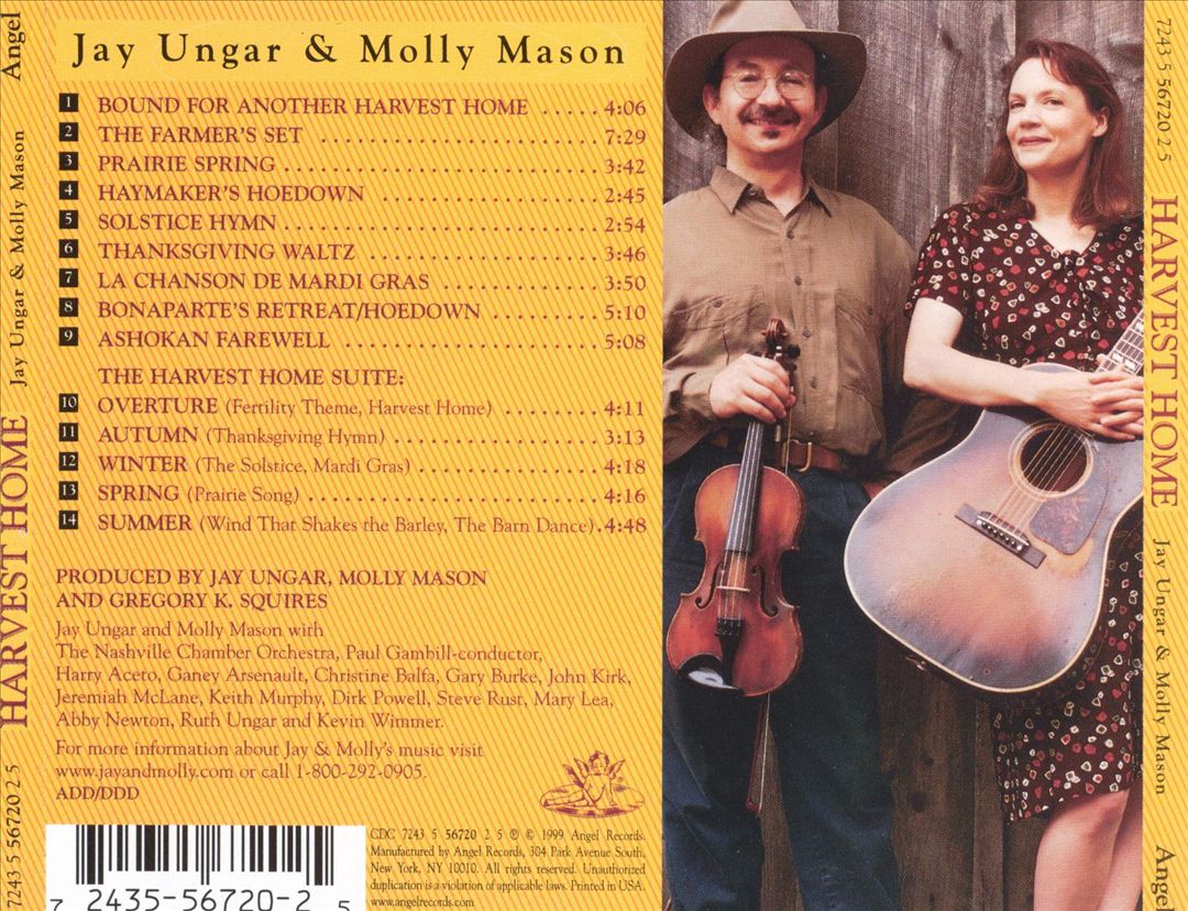 Harvest Home: Music for All Seasons cover art
