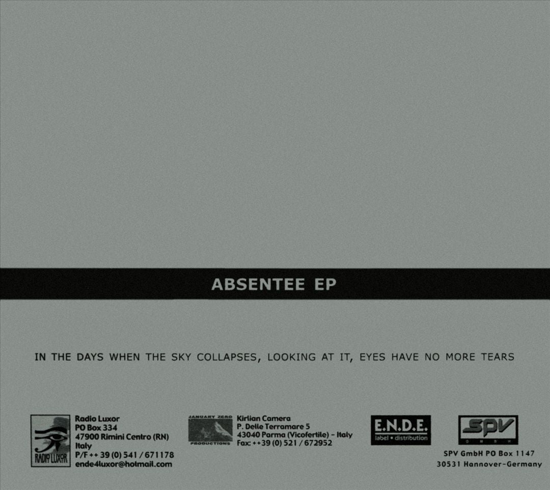 Absentee cover art