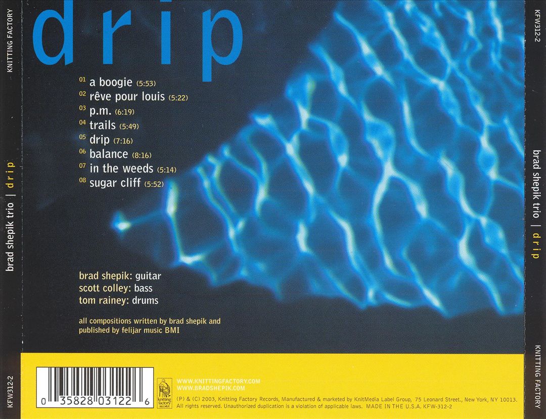 Drip cover art