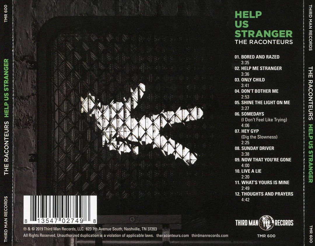 Help Us Stranger cover art