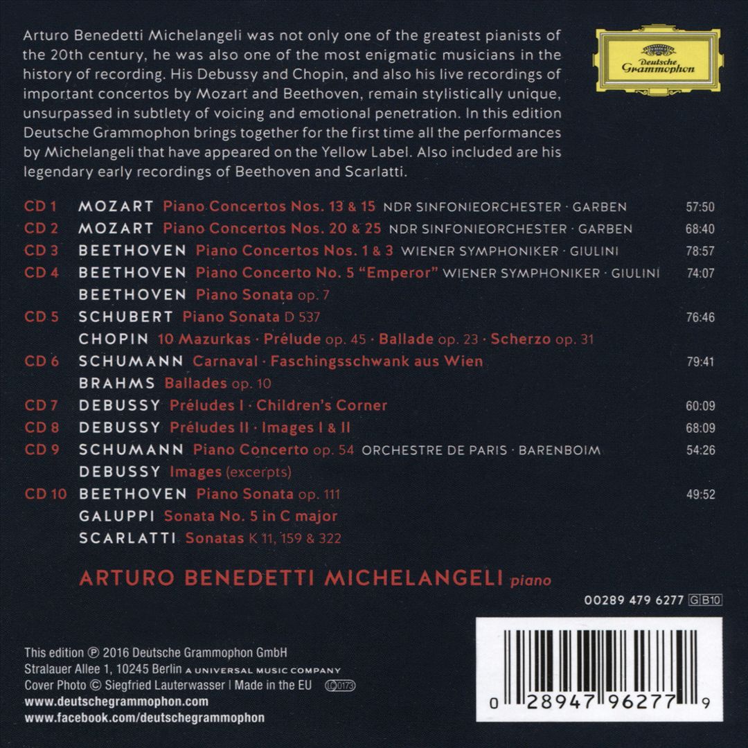 Complete Recordings on Deutsche Grammophon cover art