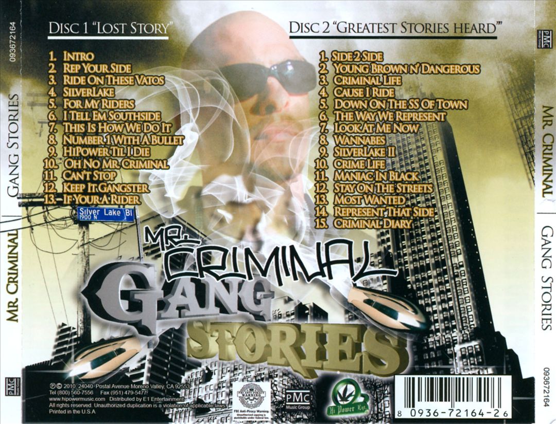 Gang Stories cover art