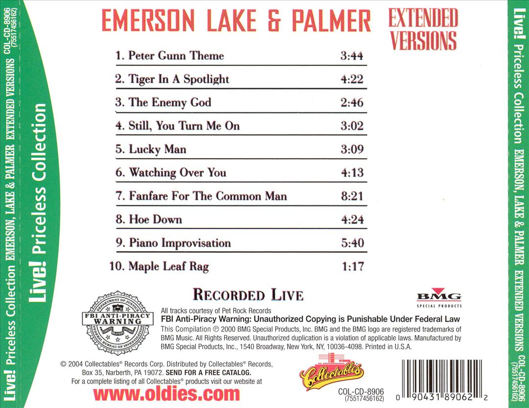 Extended Versions cover art