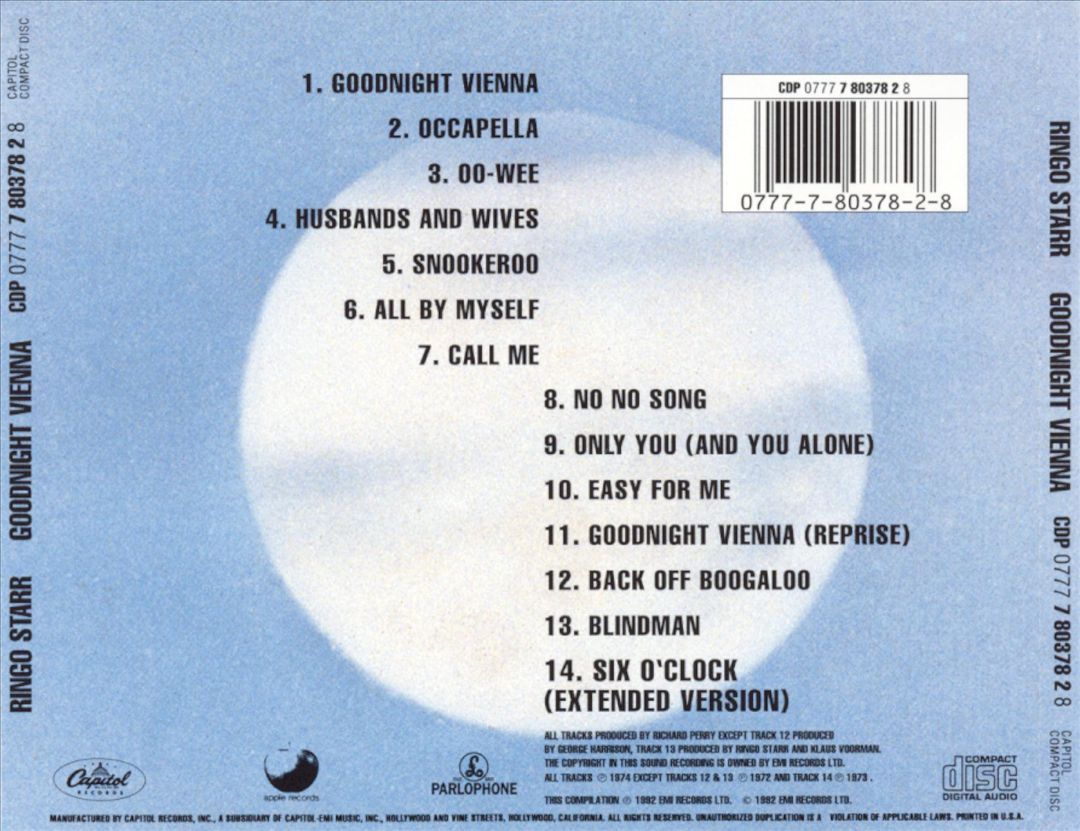 Goodnight Vienna cover art