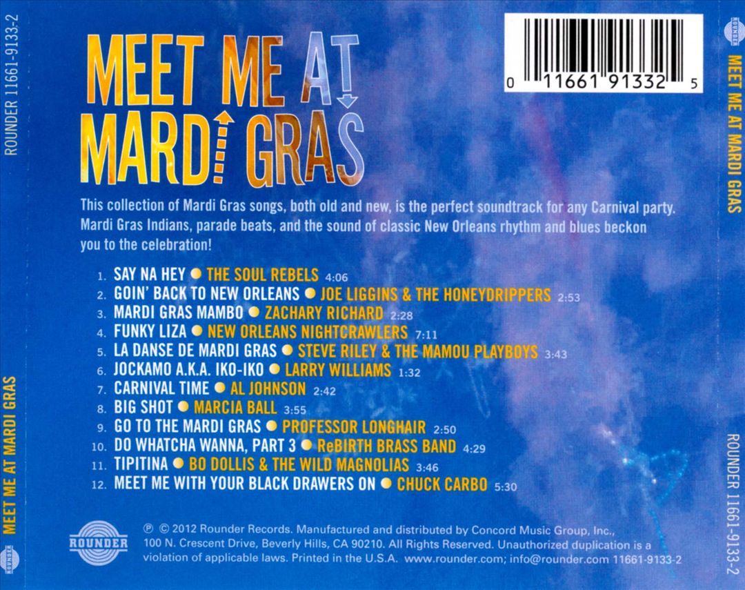 Meet Me at Mardi Gras cover art