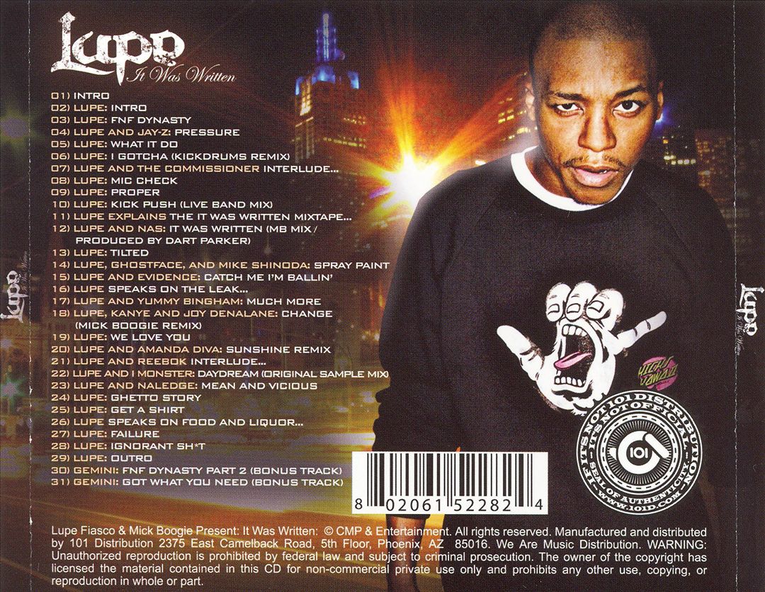 It Was Written cover art