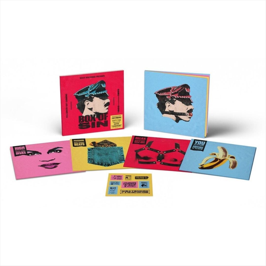 Disco Discharge Presents Box of Sin cover art