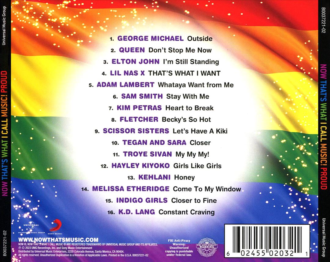 NOW Proud cover art